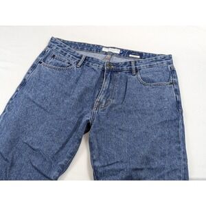 Peter Manning Jeans New York PMNYC Men's 36x21 Blue Standard Fit Mid Rise